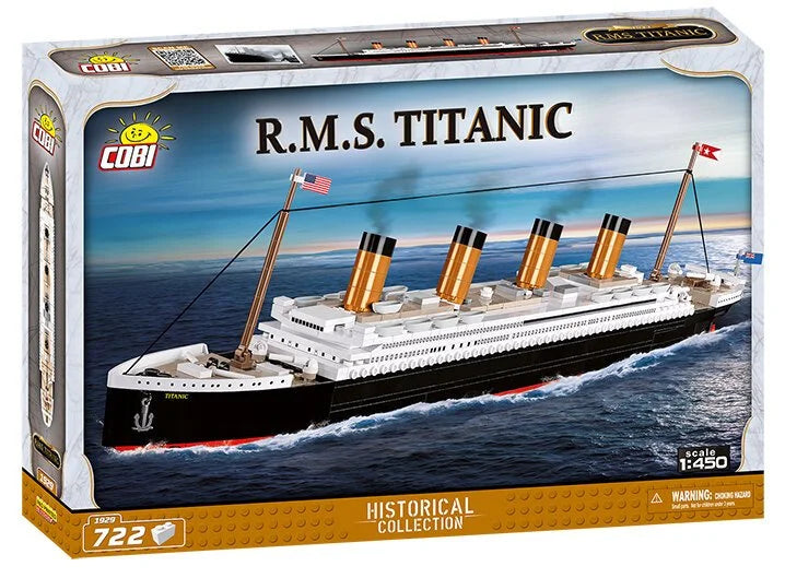 COBI #1929 R.M.S. Titanic Ocean Liner - Brand New - Damaged Box!!
