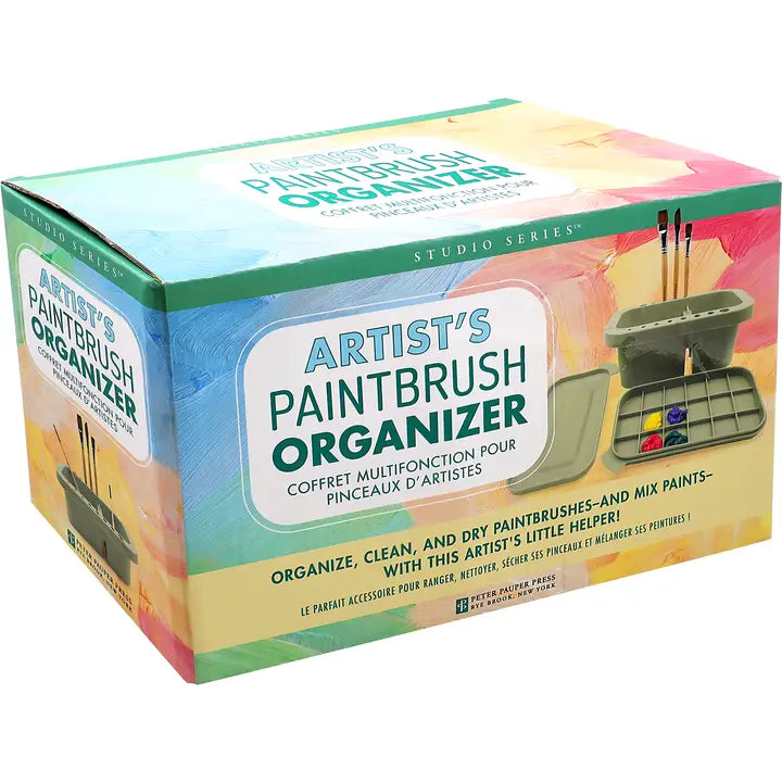 Peter Pauper Studio Series Paintbrush Holder - Brand New!