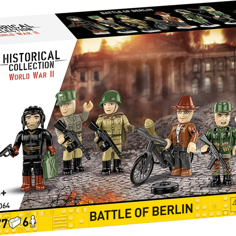 COBI #2064 Battle of Berlin Soldier Pack - Brand New!