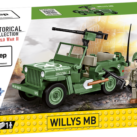 Cobi #2296 Jeep Willys MB Vehicle