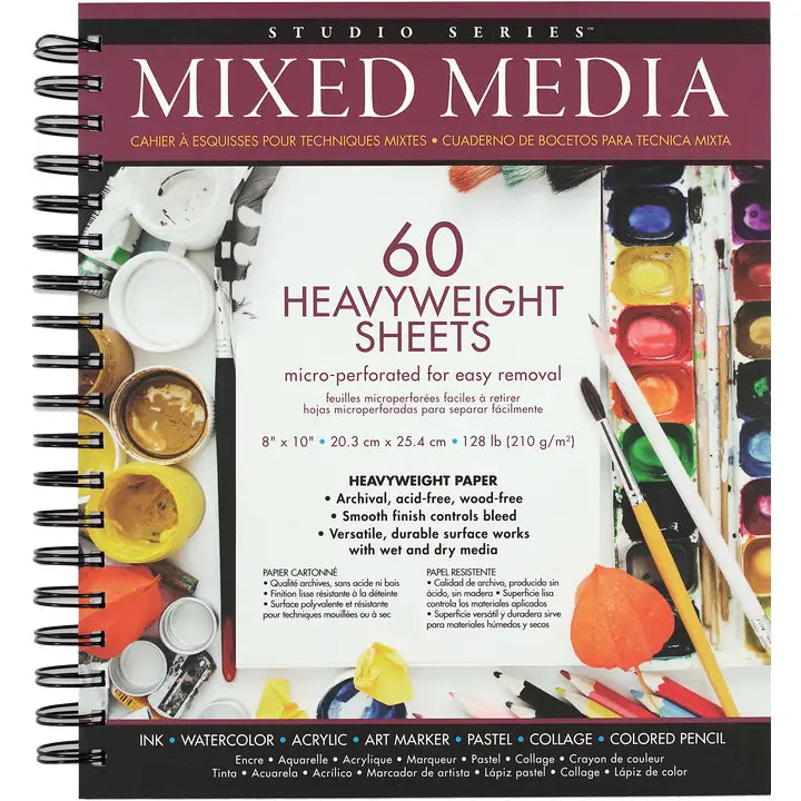 Peter Pauper Studio Series Mixed Media Pad - Brand New!