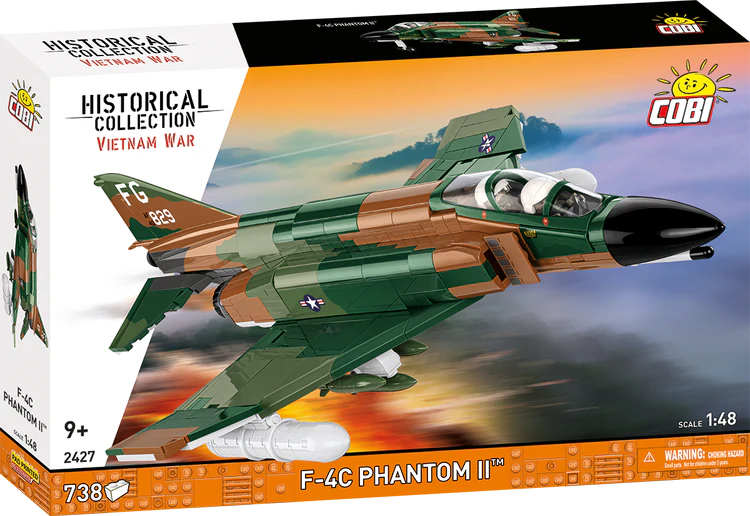 COBI Toys #2427 F-4C Phantom II Jet Fighter - Brand New!