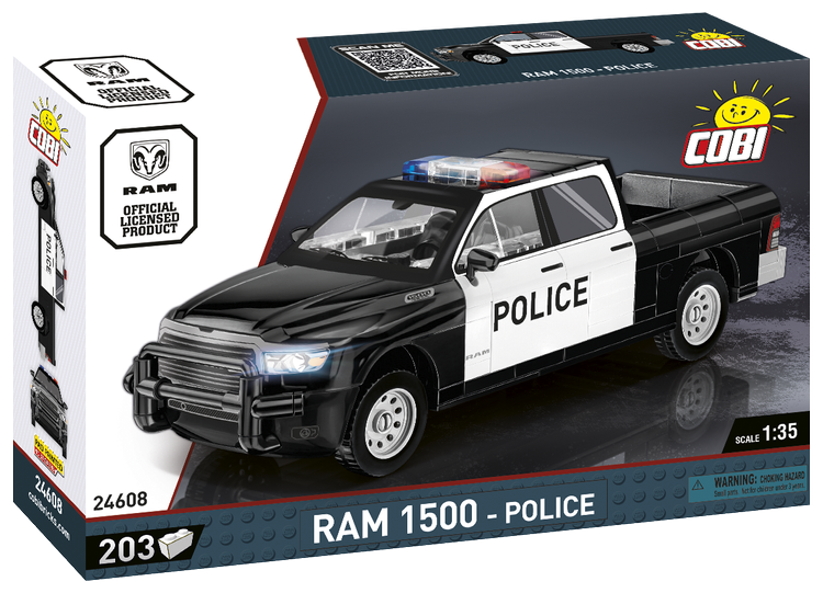 COBI #24608 DODGE Ram 1500 Police Truck - Brand New!
