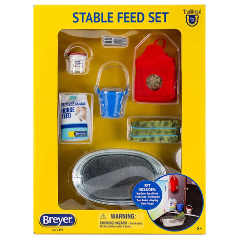 BREYER HORSES #2497 Traditional Stable Feed Set NEW!