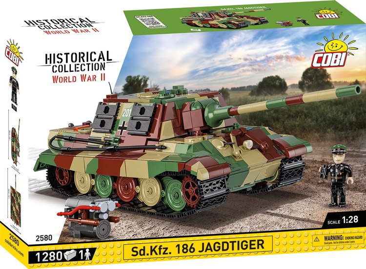 COBI TOYS #2580 PanzerJäger Tiger Heavy Tank NEW!