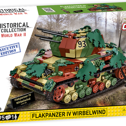 COBI #2593 EXECUTIVE EDITION FlakPanzer IV Wirbelwind - Brand New!