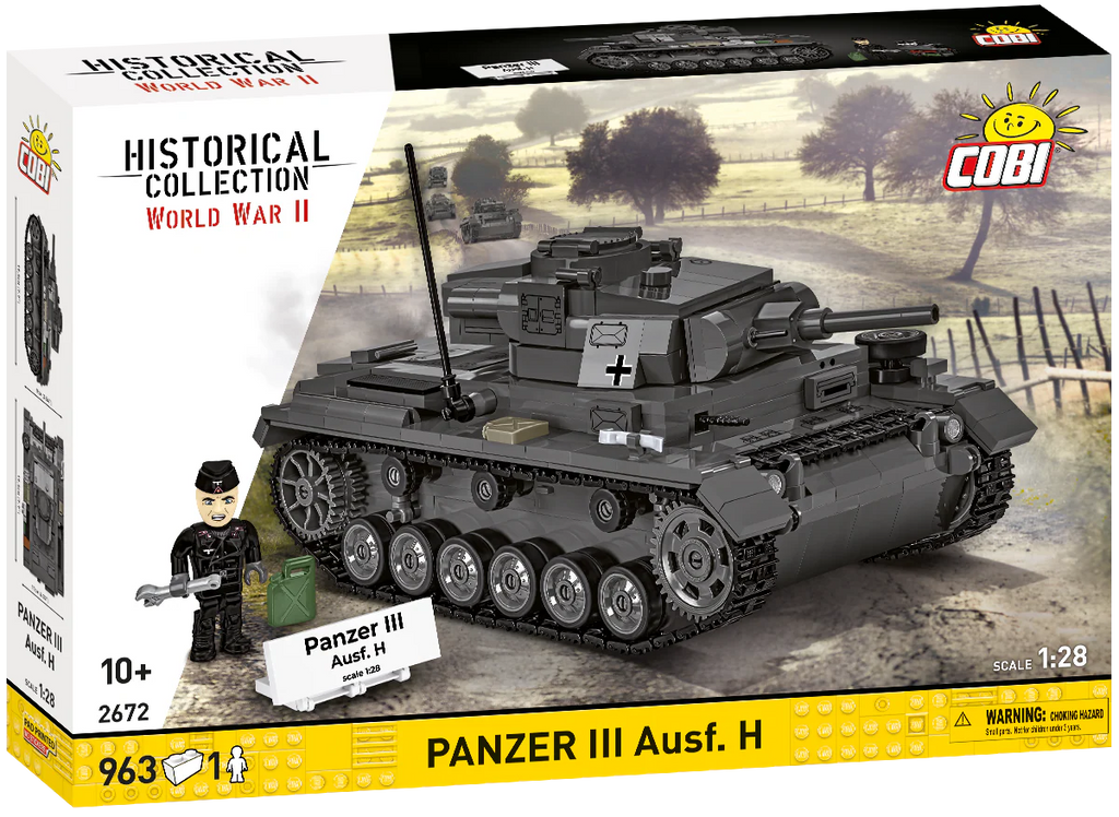 COBI #2672 Panzer III Ausf. H Tank - Brand New!