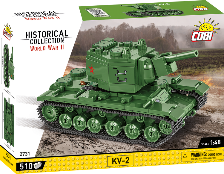 Cobi #2731 KV-2 Heavy Tank - Brand New!