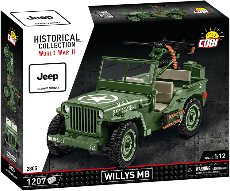 COBI #2805 JEEP Willys MB Building Set NEW!