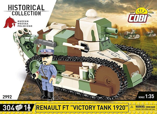 COBI TOYS #2992 Ranault Ft Victory Tank NEW!