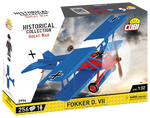 COBI TOYS #2994 Fokker D. VII Fighter - Brand New!