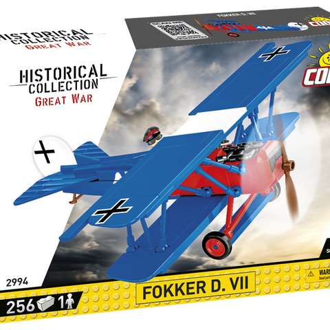 COBI TOYS #2994 Fokker D. VII Fighter - Brand New!