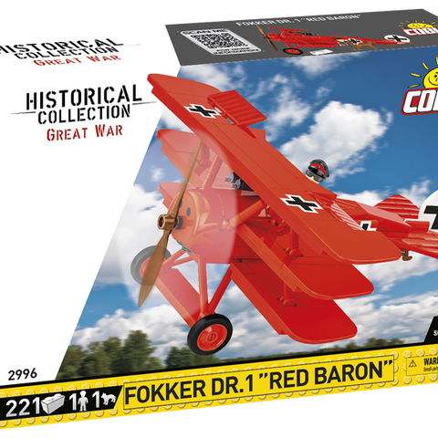 COBI TOYS #2996 Fokker DR. 1 