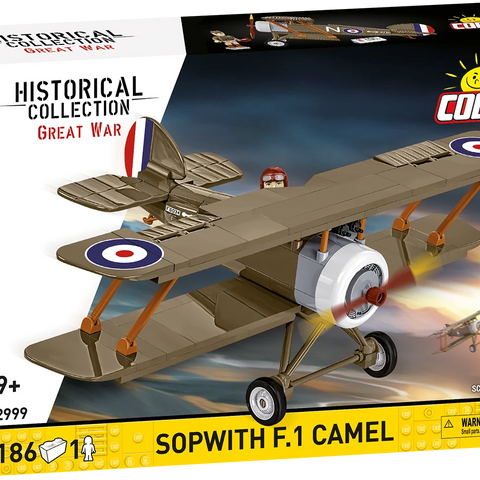 COBI #2999 Sopwith F.1 Camel Fighter  Brand New!