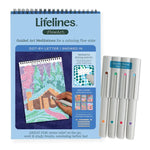 Lifelines FlowArt Dot by Letter - Snowed In #LL-16-3162 - Brand New!