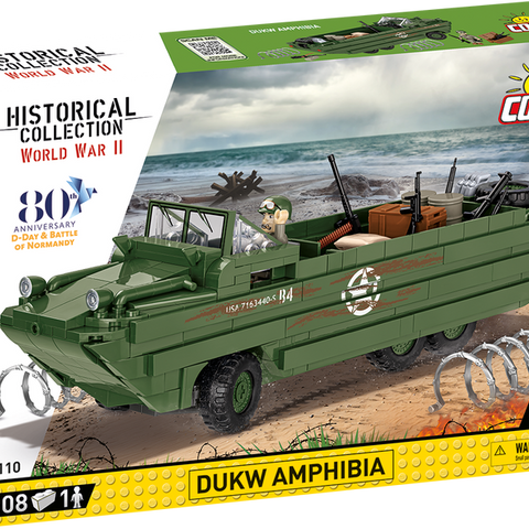 Cobi #3110 Dukw Amphibia Landing Vehicle - Brand New!