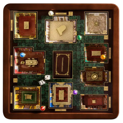 Clue Luxury Edition - Heirloom Quality Wooden Case - Brand New!