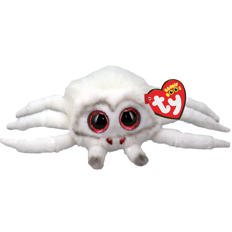 TY Halloween Beanie Boos - Spinderella the White Spider - Brand New!