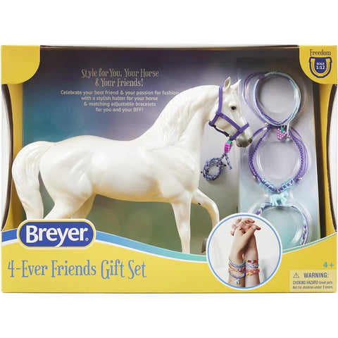 Breyer Freedom Series #10451 4-Ever Friends Gift Set Purple Power - Brand New!