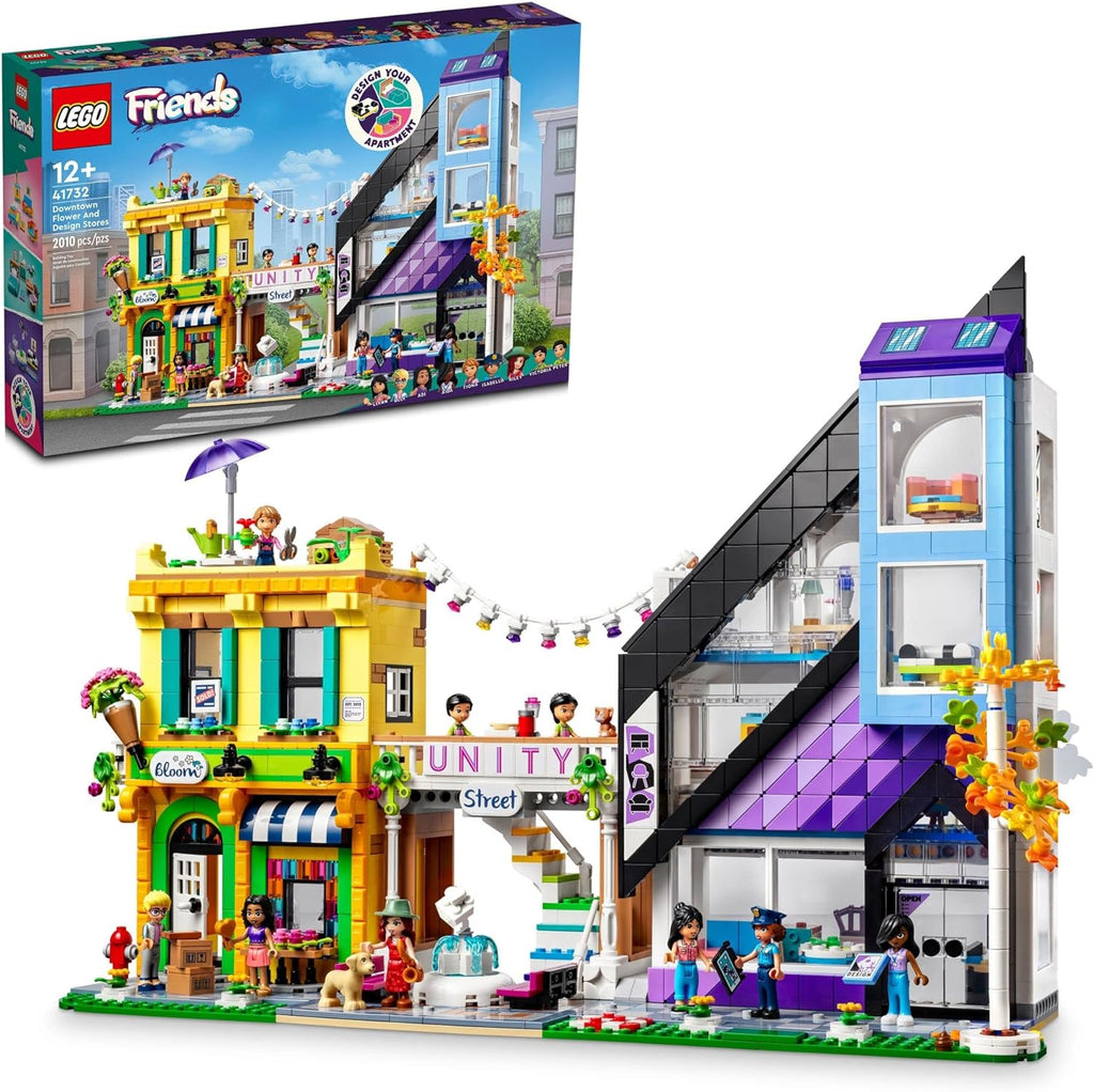 LEGO Friends #41732 Downtown Flower and Design Stores