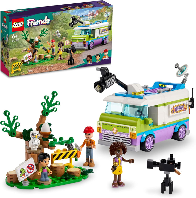 LEGO Friends #41749 Newsroom Van - Brand New!