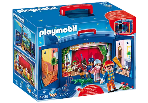 Playmobil #4239 My Take Along Puppet Theater - Brand New!