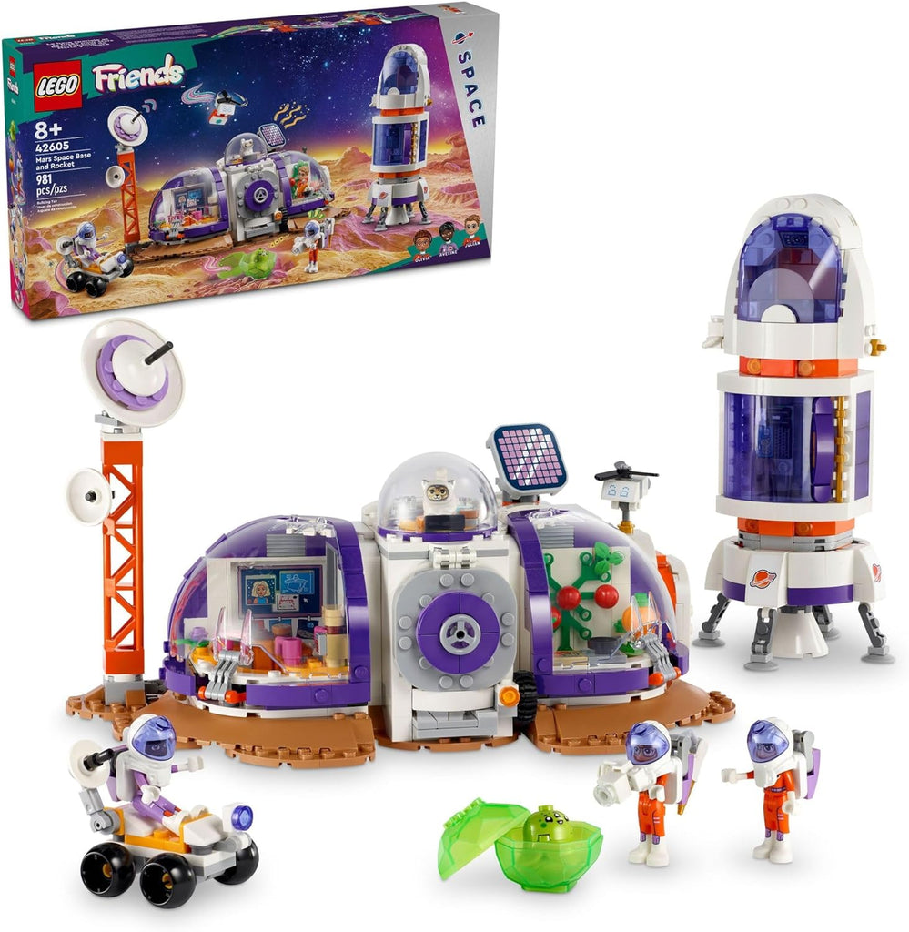 LEGO Friends #42605 Mars Space Base and Rocket Set - Brand New!