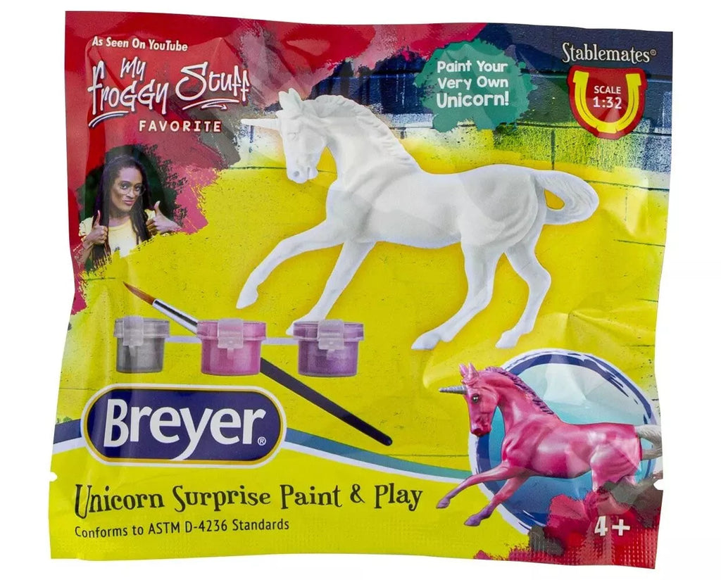 BREYER #4261 Uni Surprise Paint & Play Assortment NEW!