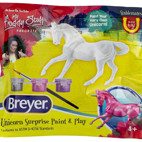 BREYER #4261 Uni Surprise Paint & Play Assortment NEW!