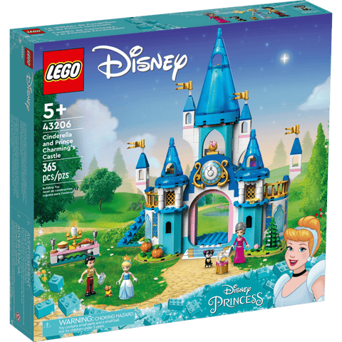 LEGO #43206 Cinderella and Prince Charming's Castle - Brand New!