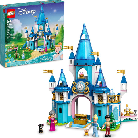 LEGO Disney Princess #43206 Cinderella and Prince Charming's Castle - Brand New!