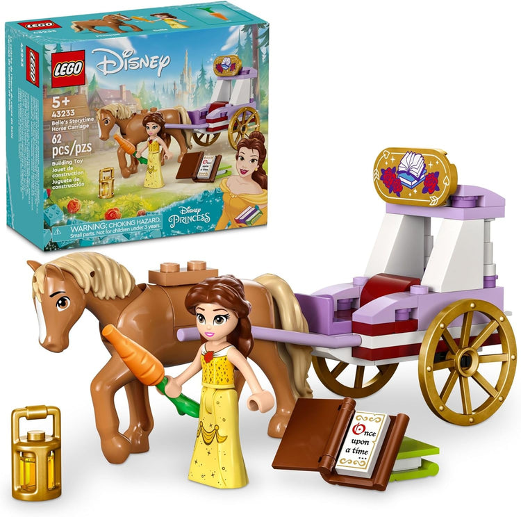 LEGO Disney Princess #43233 Belle’s Storytime Horse Carriage - Brand New!