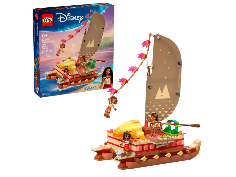 LEGO #43270 Moana's Adventure Canoe - Brand New!