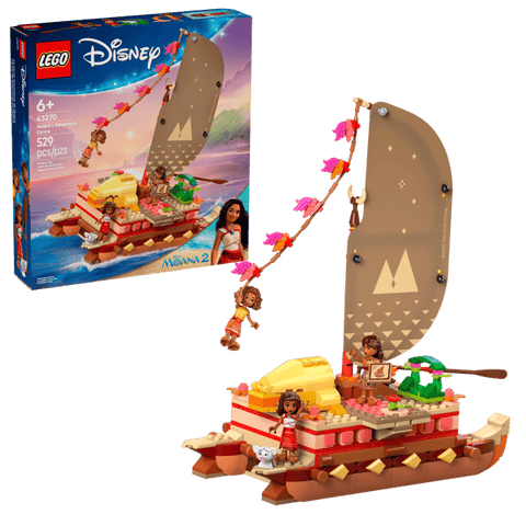 LEGO #43270 Moana's Adventure Canoe - Brand New!