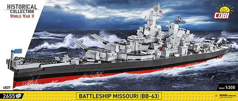 COBI TOYS #4837 Battleship Missouri (BB-63) NEW!