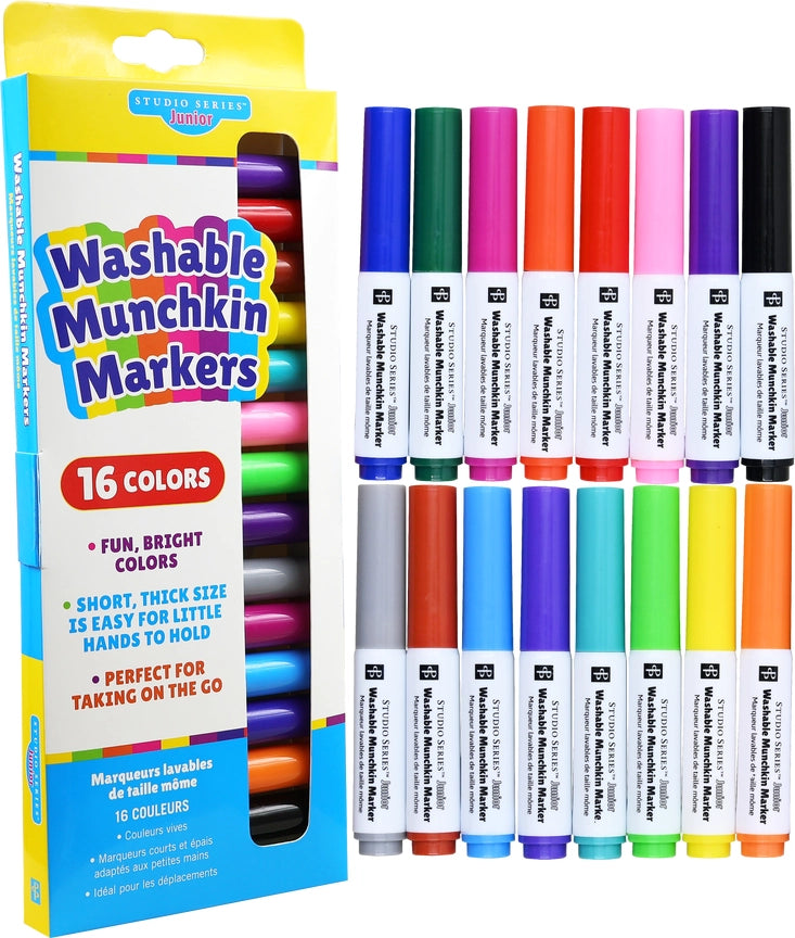 Peter Pauper Press Studio Series Jr. Washable Munchkin Markers #345103 - Brand New!