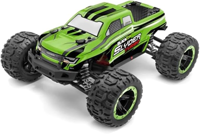 BlackZon Slyder MT Turbo 1/16 4WD Brushless Monster Truck, Green - Brand New!