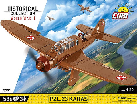 COBI TOYS #5751 PZL.23 Karaś Plane NEW!
