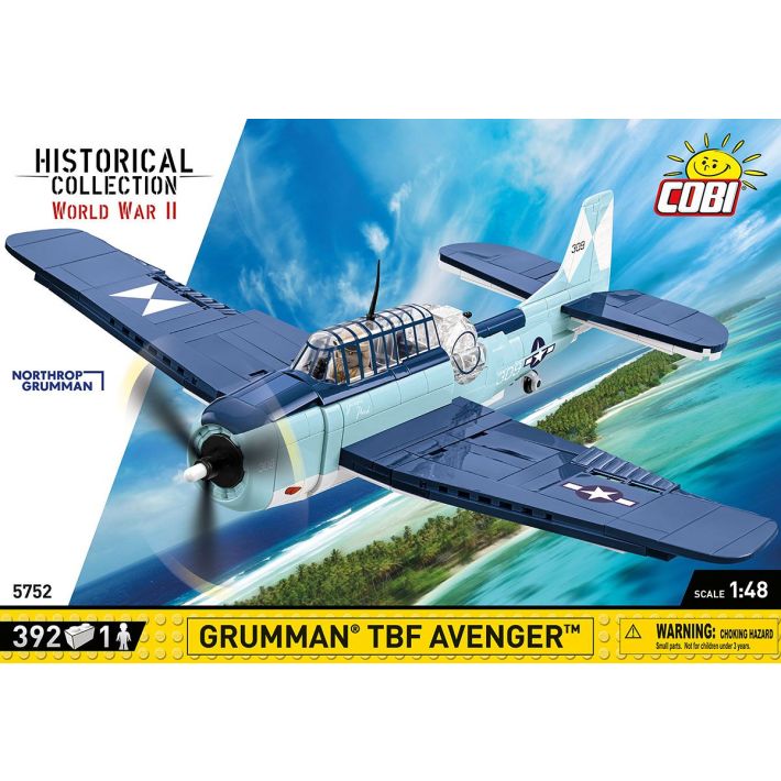 COBI TOYS #5752 Grumman TBF Avenger Plane NEW!