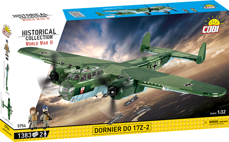 COBI TOYS #5754 Dornier DO 17Z-2 Light Plane NEW!