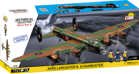 Cobi #5758 EXECUTIVE EDITION AVRO Lancaster B. III Dambuster - Brand New!