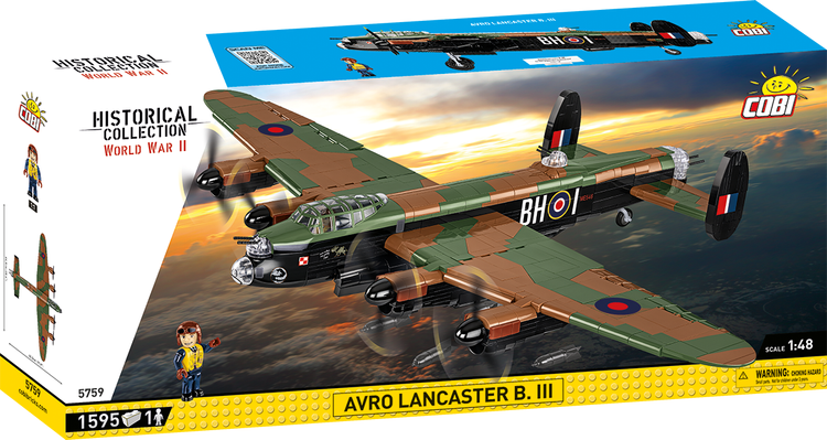 Cobi #5759 AVRO Lancaster B. III Bomber - Brand New!