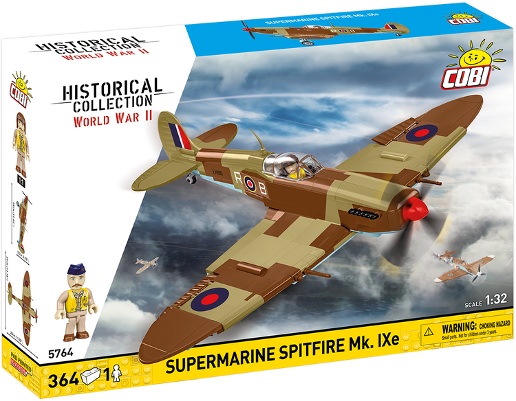COBI #5764 Supermarine Spitfire Mk. IXe Fighter - Brand New!