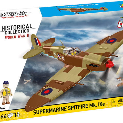 COBI #5764 Supermarine Spitfire Mk. IXe Fighter - Brand New!