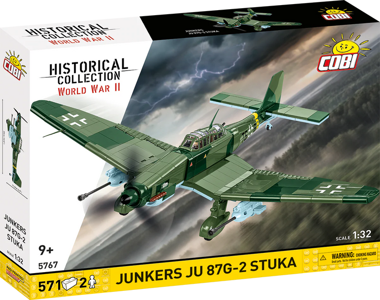 COBI #5767 Junkers JU 87G-2 STUKA Dive Bomber - Brand New!