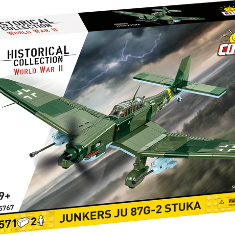 COBI #5767 Junkers JU 87G-2 STUKA Dive Bomber - Brand New!