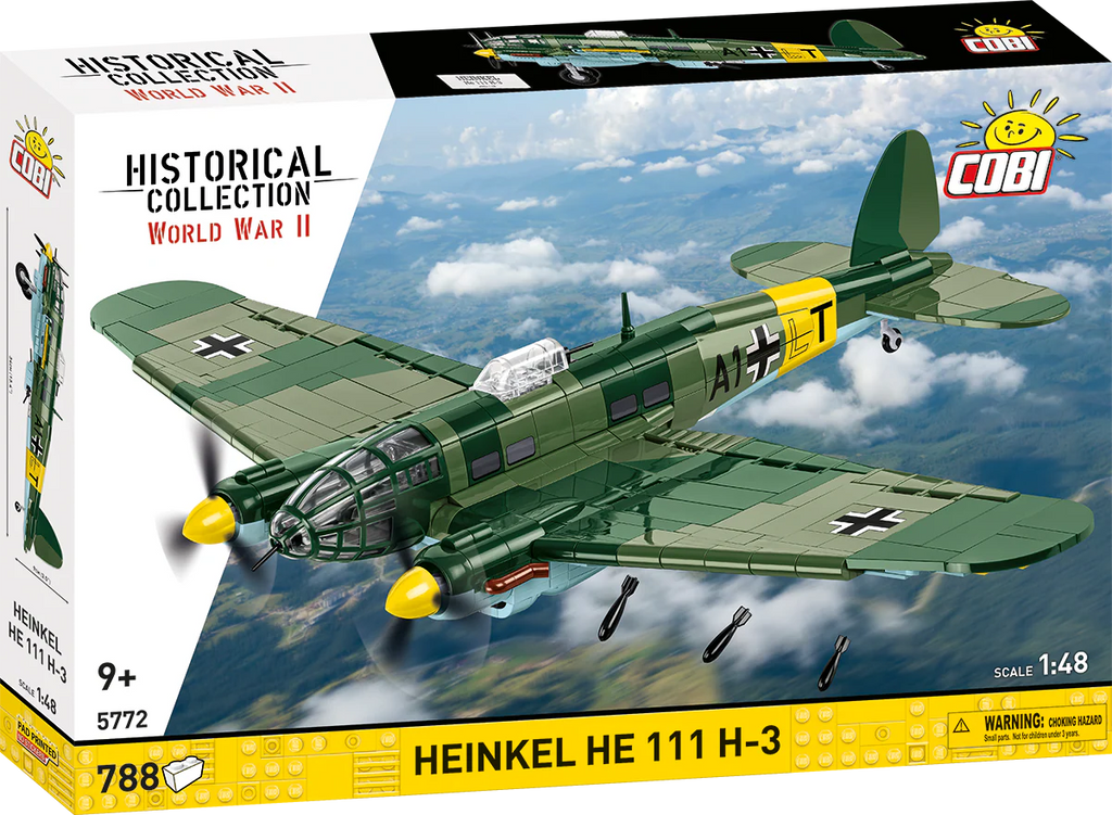 COBI #5772 Heinkel HE 111 H-3 Medium Bomber - Brand New!
