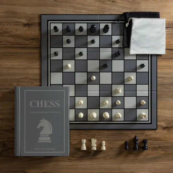 Chess Vintage Bookshelf Edition - Brand New!