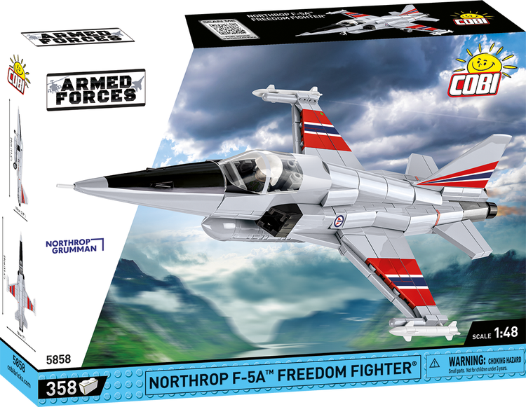 COBI #5858 Northrop F-5A Freedom Fighter Jet - Brand New!