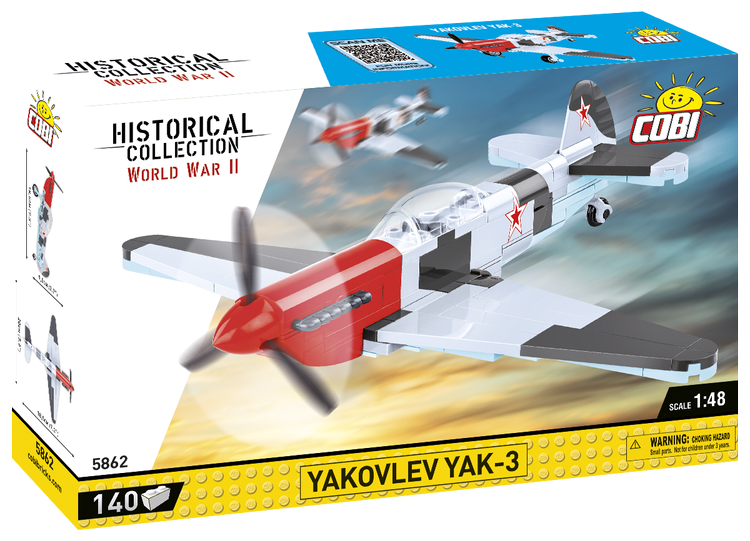 COBI TOYS #5862 Yakovlev YAK-3 Plane NEW!